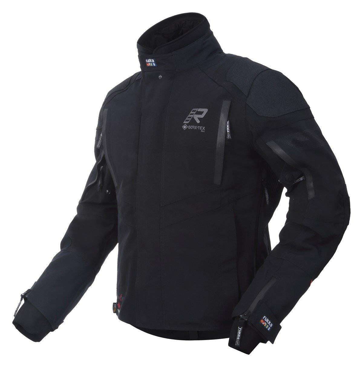 Rukka Shield-RD Gore-Tex Pro Erkek Kışlık Motosiklet Montu Siyah-999